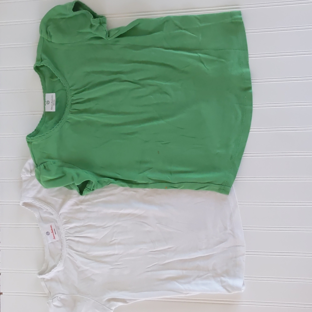 Hanna Andersson short sleeve shirts lot of 2